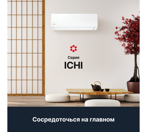 Настенная сплит-система Kentatsu Ichi KSGI26HFAN1/KSRI26HFAN1 Настенная сплит-система Kentatsu Ichi KSGI26HFAN1/KSRI26HFAN1