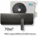 Инверторная сплит-система MDV серия INFINI Loft ERP Inverter MDSALF-24HRFN8 / MDOALF-24HFN8