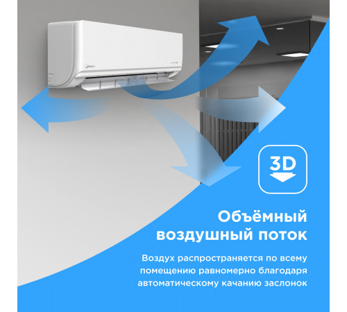 Настенная сплит-система Midea Unlimited Inverter MSAG2-07N8C2S-I/MSAG2-07N8C2S-O Настенная сплит-система Midea Unlimited Inverter MSAG2-07N8C2S-I/MSAG2-07N8C2S-O