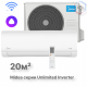 Настенная сплит-система Midea Unlimited Inverter MSAG2-07N8C2S-I/MSAG2-07N8C2S-O