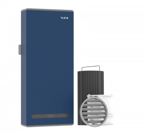 Компактная приточно вытяжная вентиляция VAKIO BASE SMART Классический синий (Classic blue) Компактная приточно вытяжная вентиляция VAKIO BASE SMART Классический синий (Classic blue)