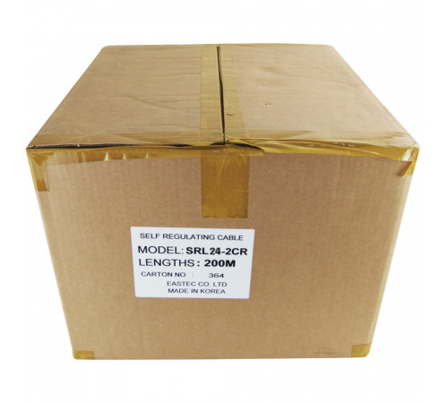 EASTEC SRL 24-2 CR, M=24W (200м/рул.), греющий кабель, пог.м. EASTEC SRL 24-2 CR, M=24W (200м/рул.), греющий кабель, пог.м.