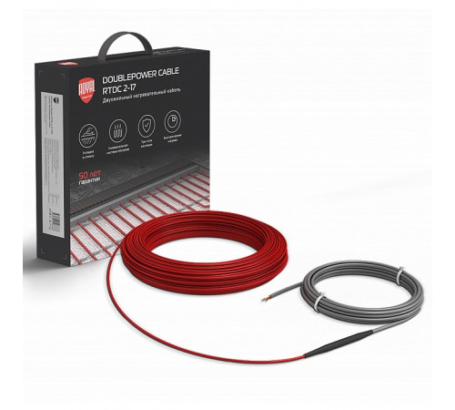 Кабель нагревательный Royal Thermo Doublepower Cable RTDC 2-17-100 (комплект) Кабель нагревательный Royal Thermo Doublepower Cable RTDC 2-17-100 (комплект)