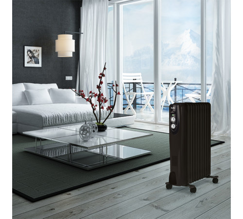 Масляный радиатор Ballu Classic black BOH/CL-11BRN 2200 (11 секций) Масляный радиатор Ballu Classic black BOH/CL-11BRN 2200 (11 секций)