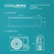 Классическая сплит-система СOOLBERG City (on/off) CS-07SH1-IN/CS-07SH1-OUT